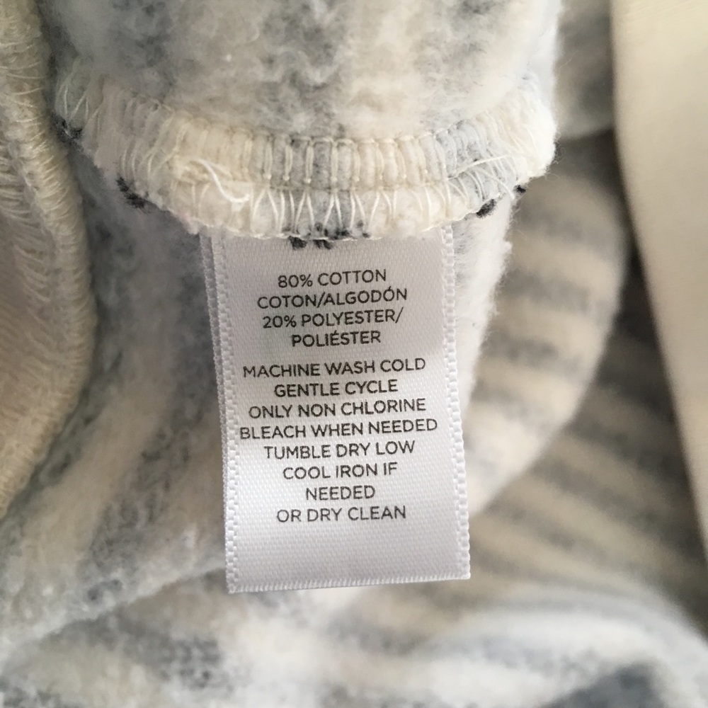Lou & Grey Striped Blouson Sleeve Hoodie - Picture 7 of 7